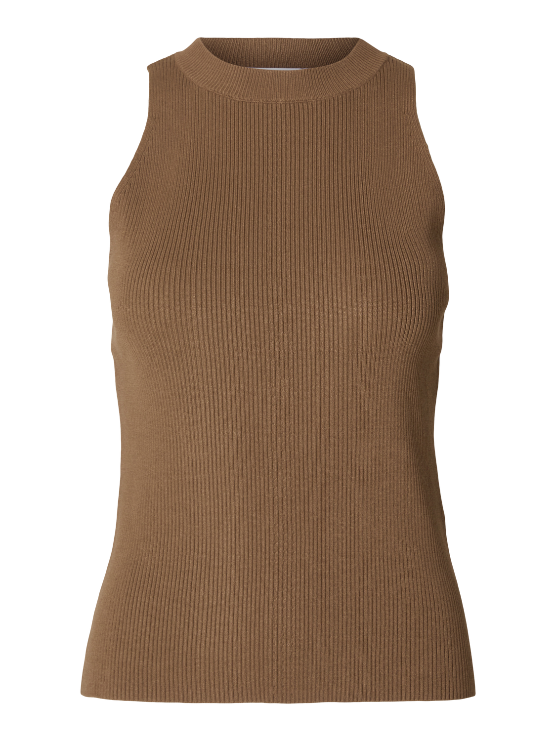Solina Sl Knit Top B - Coca Mocha