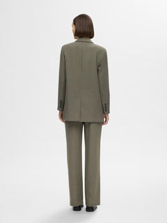 Rita Ls Relaxed Blazer - Kalamata  Melange