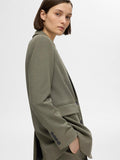 Rita Ls Relaxed Blazer - Kalamata Melange