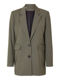 Rita Ls Relaxed Blazer - Kalamata Melange