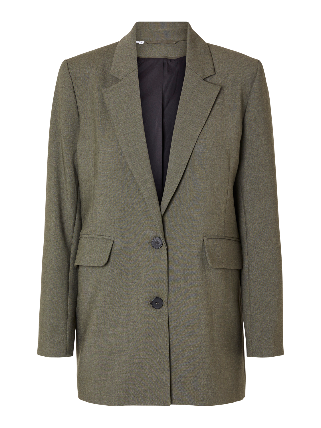Rita Ls Relaxed Blazer - Kalamata Melange