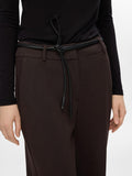 Rita MW Wide Pant - Coffee Bean Melange