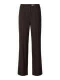 Rita MW Wide Pant - Coffee Bean Melange