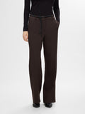 Rita MW Wide Pant - Coffee Bean Melange