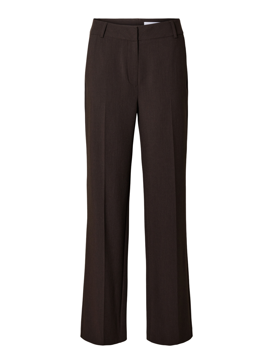 Rita MW Wide Pant - Coffee Bean Melange