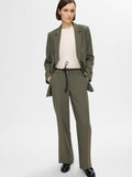 Rita Mw Wide Pant - Kalamata Melange