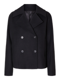 Alma Short Wool Jacket - Svart