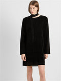 Kimmie Ls Glitter Dress - Svart
