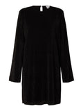 Kimmie Ls Glitter Dress - Svart