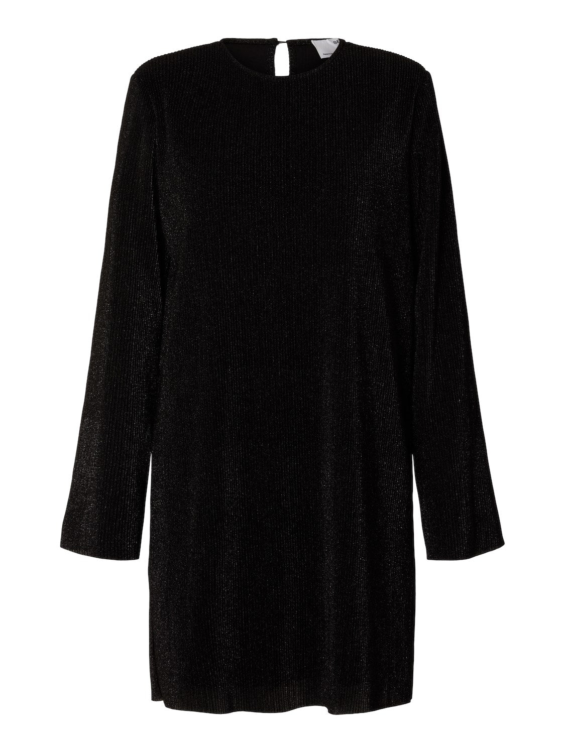 Kimmie Ls Glitter Dress - Svart