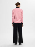 Lulu Ls Knit O-Neck - Peony Melange