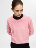 Lulu Ls Knit O-Neck - Peony Melange