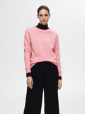 Lulu Ls Knit O-Neck - Peony Melange