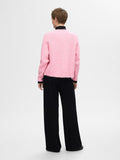 Lulu Ls Knit Short Cardigan - Peony Melange