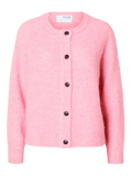 Lulu Ls Knit Short Cardigan - Peony Melange