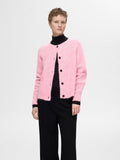 Lulu Ls Knit Short Cardigan - Peony Melange