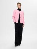 Lulu Ls Knit Short Cardigan - Peony Melange