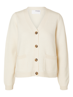 Ana Ls Knit Cardigan - Birch