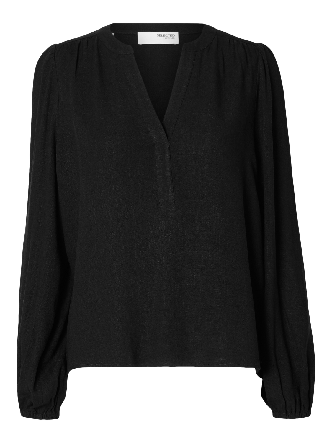 Viva Ls V-Neck Top - Svart