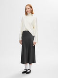 Lena Hw Midi Skirt - Volcanic Ash