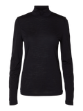 Wola LS High Neck - Svart