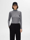 Wola Ls High Neck - Steel Gray Melange