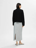 Sia Ras Ls Knit Zipper Kofta - Svart