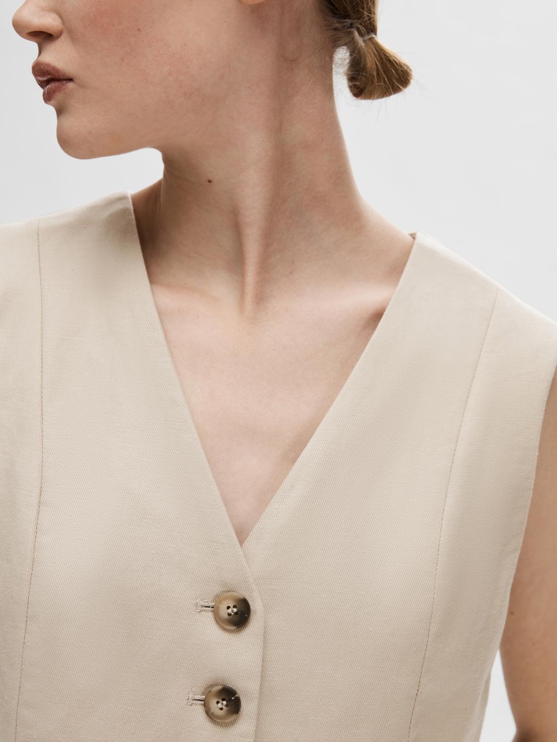 Tania-Sine Vest - Humus
