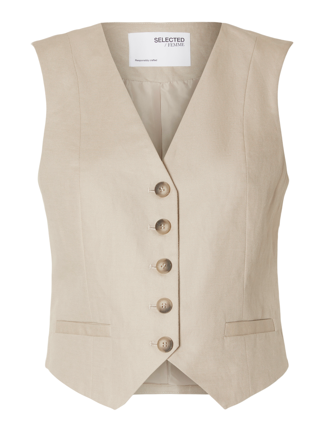 Tania-Sine Vest - Humus