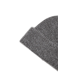 Maline stickad mössa – Medium Grey Melange