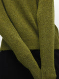 Lulu Ls Knit O-Neck - Cardamom Seed Melange