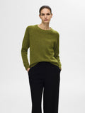 Lulu Ls Knit O-Neck - Cardamom Seed Melange