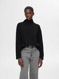 Hella Ls Knit High Neck - Black