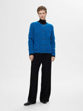 Lulu Ls Knit Short Cardigan - Super Sonic Melange