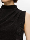 Marwa Sl High Neck Top - Black