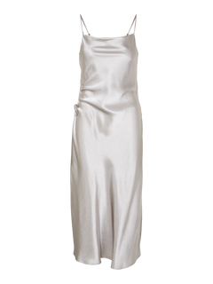 Selene Midi Strap Dress - Dove