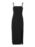 Adara Ankle Bustier Dress - Black
