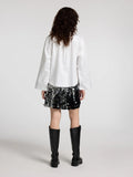 Jody Ls Pearl Button Shirt - Bright White