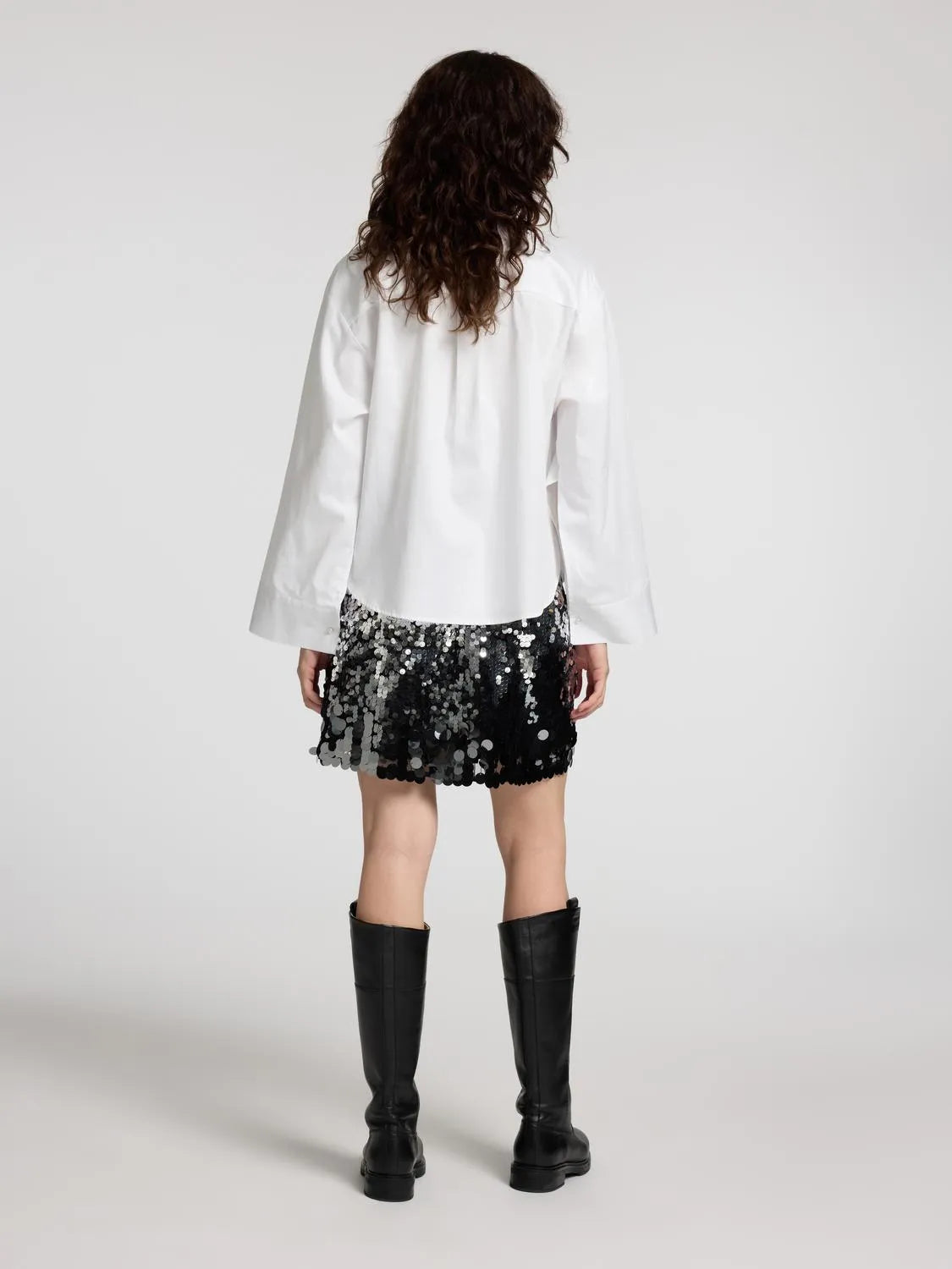 Jody Ls Pearl Button Shirt - Bright White