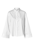Jody Ls Pearl Button Shirt - Bright White