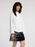 Jody Ls Pearl Button Shirt - Bright White