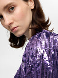 Ari-Colyn Ls Short Sequins Dress - Liberty