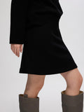 Woon Hw Short Wool Skirt - Black