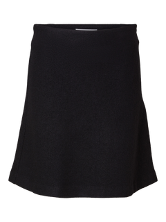 Woon Hw Short Wool Skirt - Black