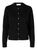 Hella Ls Knit Cardigan - Black