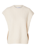 Elina Marie Knit Vest - Birch