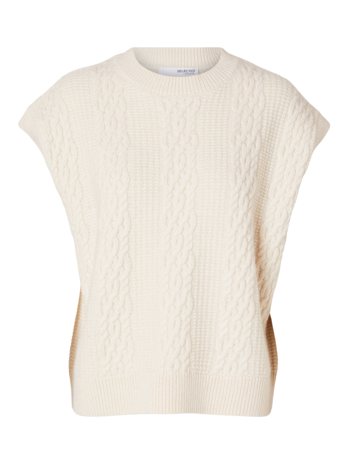 Elina Marie Knit Vest - Birch