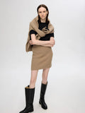 Mary Short Knit Skirt - Irish Cream