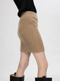Mary Short Knit Skirt - Irish Cream
