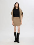 Mary Short Knit Skirt - Irish Cream
